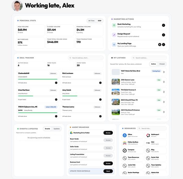 Agent hub